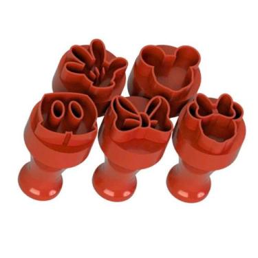 Imagem de Kit Carimbo Marcador Brigadeiros DISNEY MICKEY MINNIE LAÇO Molde Festa