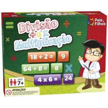 Imagem de Jogo Educativo Matemática Aprendendo Divisão E Multiplicação - Pais e 