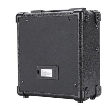 Imagem de Keenso Amplificador de Guitarra, Amplificador Portátil Com Saída de Fone de Ouvido de 3,5 Mm e Conector de Entrada de Guitarra de 6,35 Mm, para Prática Doméstica Em Performance de Rua