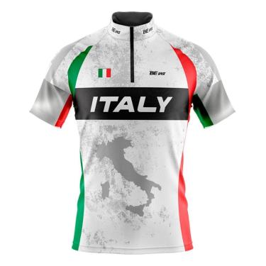 Imagem de Camisa Be Fast Ciclismo Italia   Manga Curta Masculina-Masculino