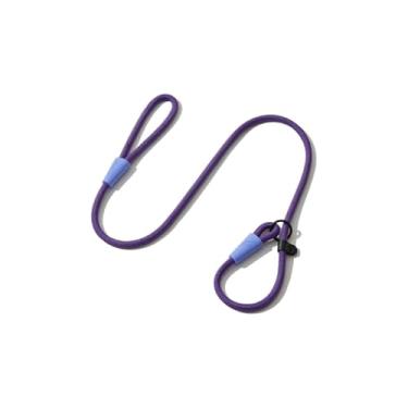 Imagem de Guia Adestradora para Cachorro em Corda Emborrachada Roxa – Guia Resistente Antiderrapante para Treino e Passeio – Ideal para Adestramento de Cães