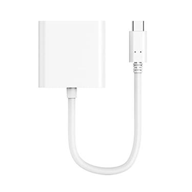 Imagem de Generic Adaptador Tipo C para VGA Conversor Durável para S8, S9, Mate10para 8, Interface Multimídia de Alta Definição, Plug and Play para Computadores (#53)