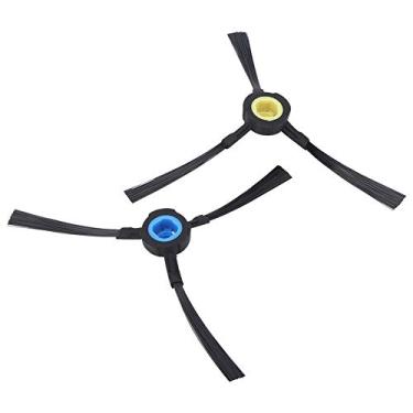 Imagem de GLOGLOW Peças de Vassoura A9 A7 V8S robô Aspirador de pó, 2 Pacotes, Material ABS, Cerdas Macias, Escova Lateral de 5,51 X 5,51 Polegadas para Nan