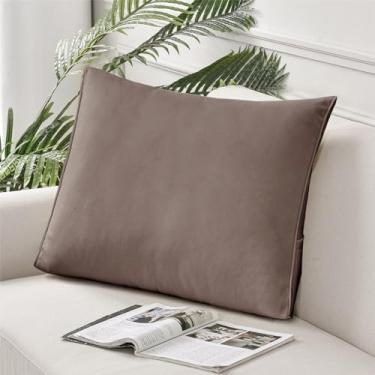 Imagem de BAGASI Almofada de cunha triangular, suporte de posicionamento, almofada de leitura de encosto, cabeceira de cabeceira, almofada de leitura de cunha, almofada triangular, encosto de sofá duplo, café