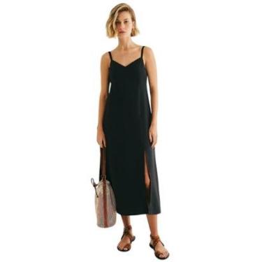 Imagem de Vestido Midi Hering Evasê em Viscose-Feminino