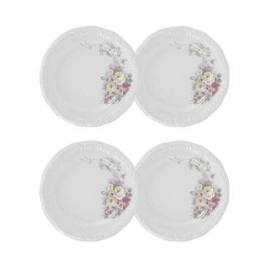 Imagem de Jogo de Pratos de Sobremesa 4 Peças 19cm Eterna Porcelana Schmidt