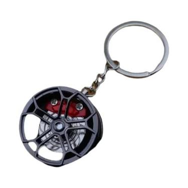 Imagem de Chaveiro De Roda De Liga Leve, Chaveiro De Disco De Freio, Acessórios 