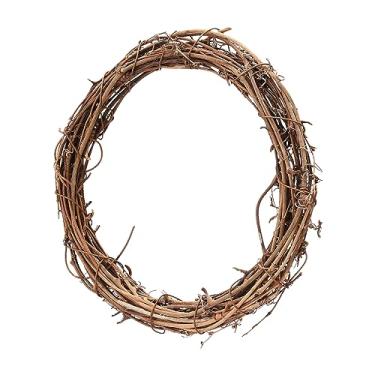 Imagem de ZJchao Anel de Guirlanda de Videira Tecido à Mão Decoração Rústica de Fazenda Faça você Mesmo Kit de Confecção de Guirlanda para Peças Centrais de Parede de Porta Material de Decoração (16)