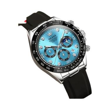 Imagem de Relógio Masculino À Prova D'Água Luminosa Cronógrafo Quartz OLEVS 2875