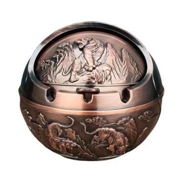 Imagem de Cinzeiro Criativo Anti-Queda E À Prova De Vento Personalizado Com Tamp