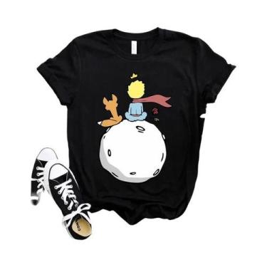 Imagem de Mulheres e meninas engraçadas The Little Prince T Shirt, Harajuku T-sh