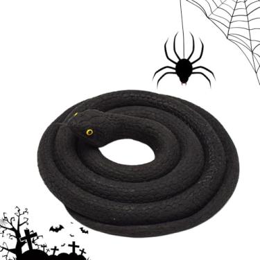 Imagem de Cobras Falsas - Faux Snake 31,5 polegadas | Brinquedos de pegadinhas internos e externos para o da Mentira de da Mentira, Gags e Adereços Assustadores