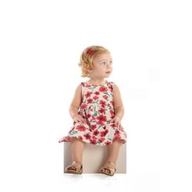 Imagem de Vestido para Bebê em Cotton Flor Quimby-Feminino