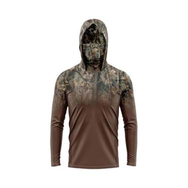 Imagem de Camisa De Pesca Masculina Leve Com Proteção UV E Respirável Para Verão