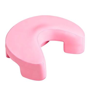 Imagem de Travesseiros rosa para pessoas que dormem de lado, adultos, com ambos os lados, design de furos para braço, 42 x 51,8 x 17 cm, alívio efetivo, pescoço, ombro, rotador, dor no punho, travesseiro para