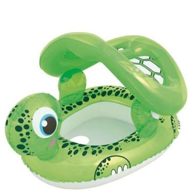 Imagem de Boia Tartaruga Com Fralda E Para-sol - Mor