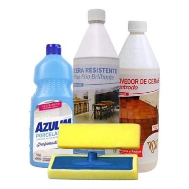 Imagem de Cera Piso Frio Removedor Limpador Porcelanato Espalha Cera - Ww