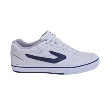 Imagem de Tênis Masculino TOPPER Dominator 3 FUTSAL, Branco, 43
