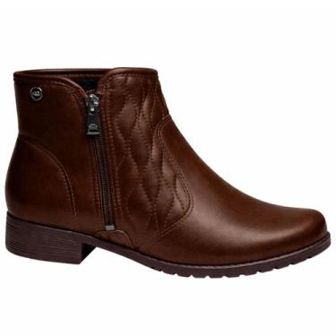 Imagem de Bota Dakota Ankle Boot Vertuo Feminina Cor:CaféTamanho:36, Café, 36