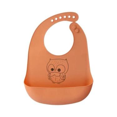 Imagem de Babadores De Silicone Ajustáveis E Impermeáveis Para Bebês, Macios E C