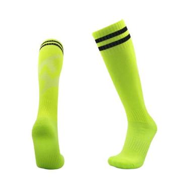 Imagem de Meias De Futebol Longas Para Crianças E Adultos, Alta Qualidade Em Alg