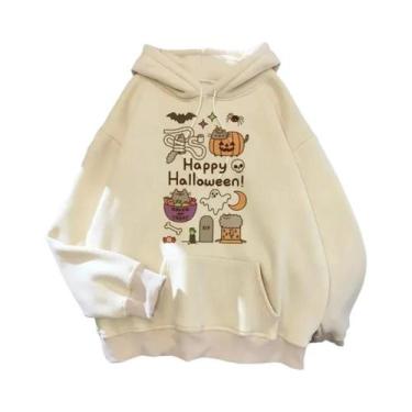 Imagem de Moletom Feminino Oversized Com Capuz De Gato Em Estilo Coreano Harajuk