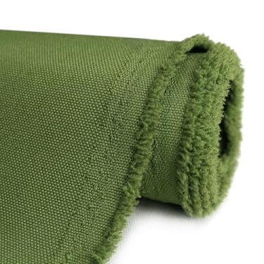 Imagem de OTOEZ Tecido de lona impermeável 600D por jarda, material de estofamento externo resistente a desbotamento e UV 147 cm W tecido de cordura resistente à água para cadeiras de barraca de toldo de barco