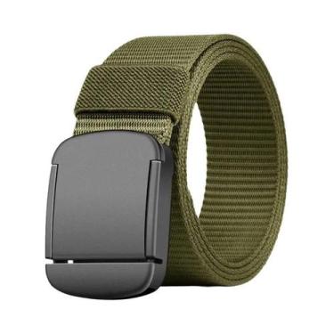 Imagem de Cinto Tático Militar Masculino De Nylon Com Fivela Automática, Cinto M
