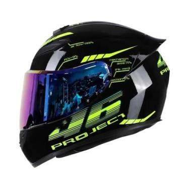 Imagem de Capacete De Motocicleta Unissex Com Certificação DOT, Segurança Para M