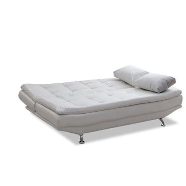 Imagem de Sofá Cama Valencia 2 Estágios 3 Lugares Branco