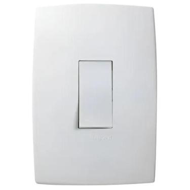 Imagem de Conjunto Interruptor Paralelo 611101 Pial Plus Legrand 4x2 10 A Branco