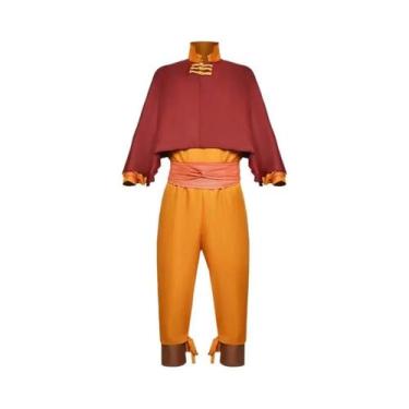 Imagem de Fantasia De Cosplay Aang Avatar: the Last Airbender Edição 2024 Para H