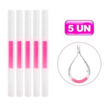 Imagem de Kit 5 Molas De Silicone Profissional P/ Alicate De Cutícula - Não Info