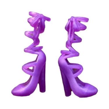 Imagem de Sapatos De Salto Alto, Botas E Sandálias Para Bonecas Monstro Em Escal