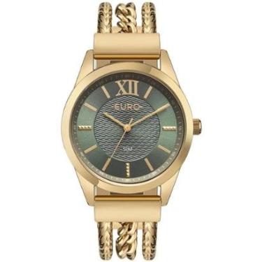 Imagem de Relógio Euro Feminino Chains Dourado - EU2035YWR/4V-Feminino