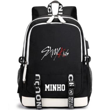 Imagem de Mochila Stray Kids Minho School Kids Oxford 540g - Yiweisai