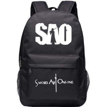 Imagem de Mochila Sword Art Online Kirito Yuuki Asuna para crianças - yiweisai