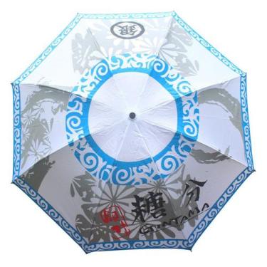 Imagem de Guarda-chuva portátil dobrável Gintamas Anime à prova de vento 350g - 