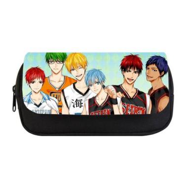 Imagem de Bolsa de lápis Kurokos Basketballs Caixa de lápis de anime de grande c