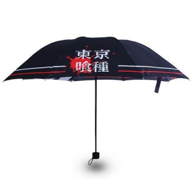 Imagem de Guarda-chuva Tokyo Ghouls Anime Windproof Portátil Impermeável - yiwei