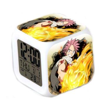 Imagem de Despertador Fairys Tails Anime LED Digital com função Snooze - yiweisa
