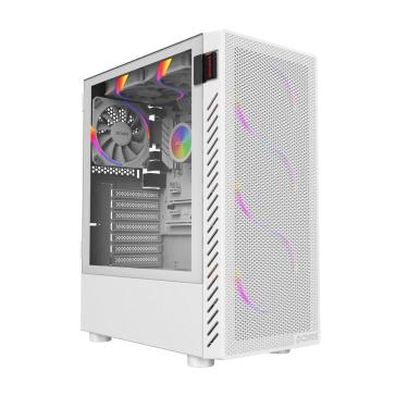 Imagem de Gabinete Gamer Bolter White Ghost - Lateral Em Vidro -...