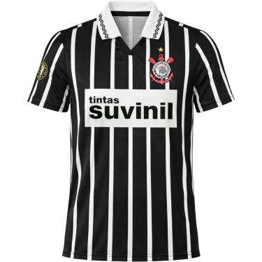 Imagem de Camisa Polo Coimbra Corinthians Retrô Suvinil 1995 Masculino-Masculino