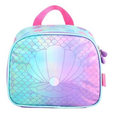 Imagem de Lancheira Térmica Escolar Infantil LA41083UP Fundo do Mar Cor:Violeta 