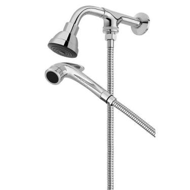 Imagem de Chuveiro Docol Bonnaducha 515606 de Parede com Desviador Cromado