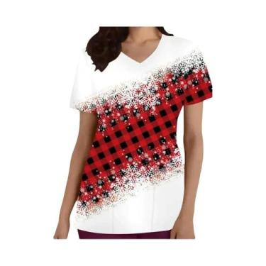 Imagem de Camisetas Masculinas Com Decote Em V S-3XL, Roupas De Trabalho, Tabela