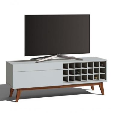 Imagem de Rack Classic Ad 1.4 Branco Acetinado - Imcal Móveis