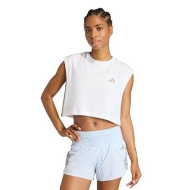 Imagem de Camiseta Adidas Cropped Adi365 Running Essentials Feminina-Feminino