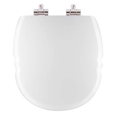 Imagem de Assento Sanitario Poliester Com Amortecedor Massima Branco Para Vaso Incepa