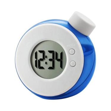 Imagem de Relógio Despertador Digital Vintage À Prova d'Água Para Mesa De Cabece